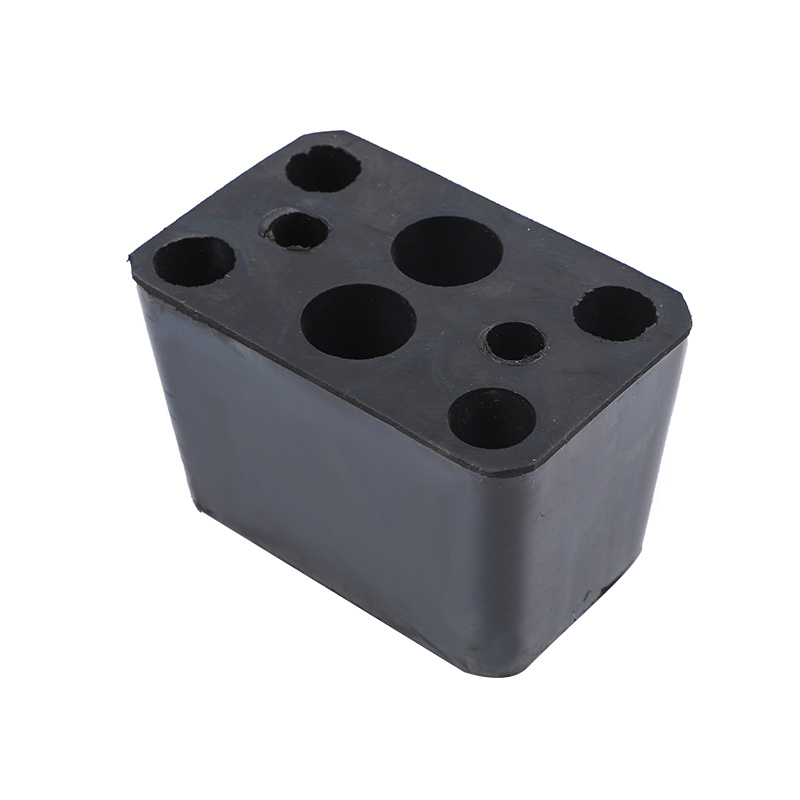 250*80*9mm Miniature Rubber Buffer Truck Anti-Collision Block