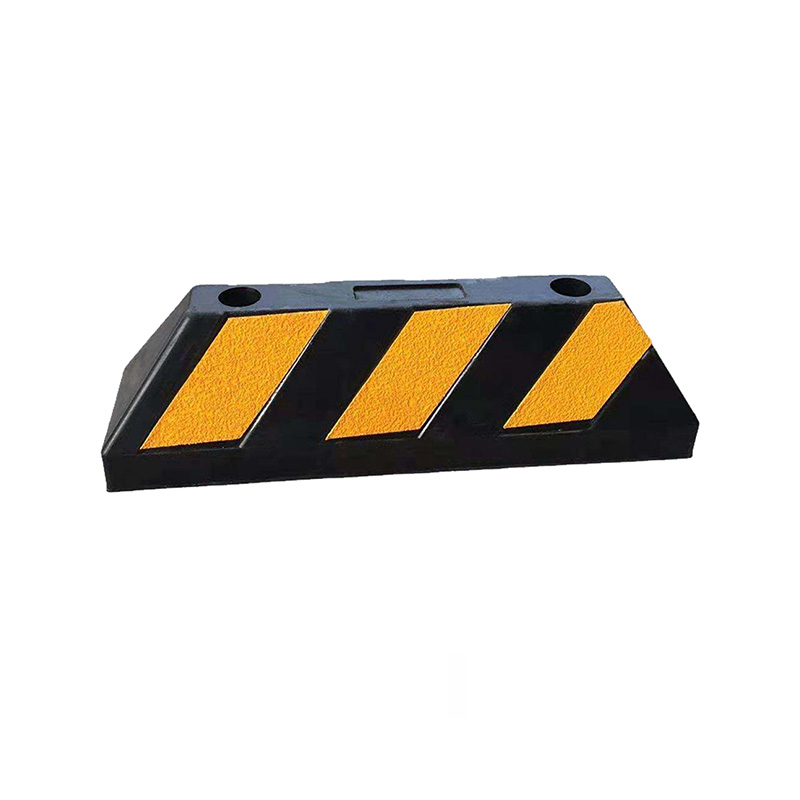 Truck Using, Safety Anti-slip High Weight-bearing Rubber Wheel Stopper