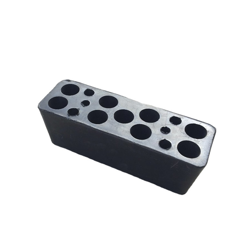 200*80*80mm Recycled Solid Rubber Durable Truck Bumper
