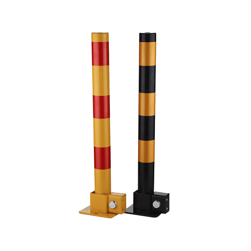 Lockable And Removable Steel Pillar Parking Lock