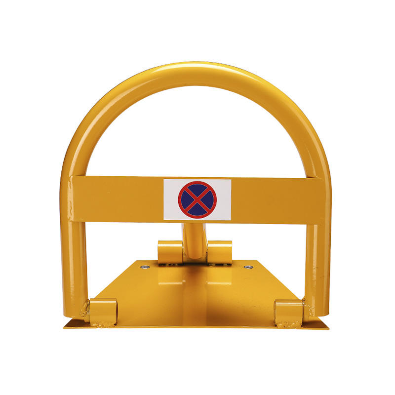 400*300*400Mm Yellow And Black Steel Parking Barrier