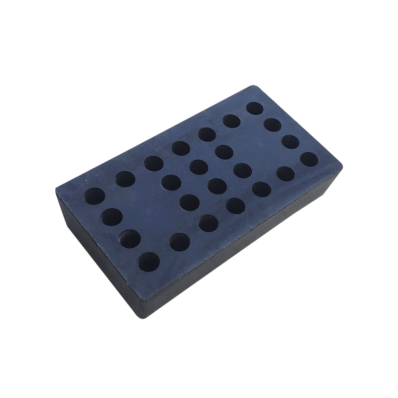 450*250*100mm Recycled Solid Rubber Heavy Duty Vehicle Horizontal Bumper