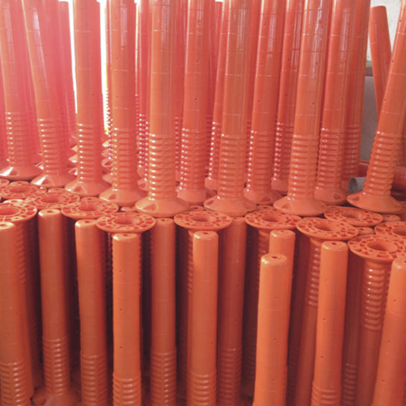 1200MM Red And White TPU Road Traffic Warning Stop Bollard