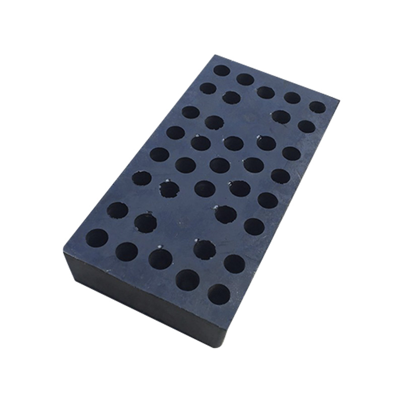 Heavy Duty 500*250*100mm Rubber Wall Buffer Block Dock Anti-Collision Block