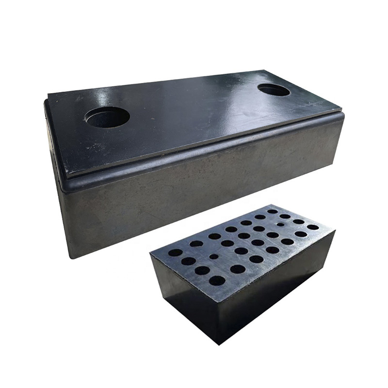 Steel Face Molded Rubber Dock Leveler Bumper