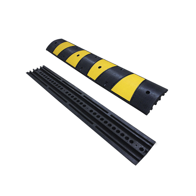 thumbnail image 2 of Electriduct Modular Rubber Speed Bumps – Durable Traffic Calming For Parking Lots & Neighborhoods 2 of 5