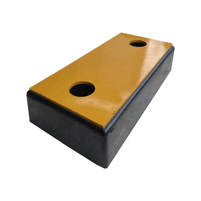 Steel Face Molded Rubber Dock Leveler Bumper