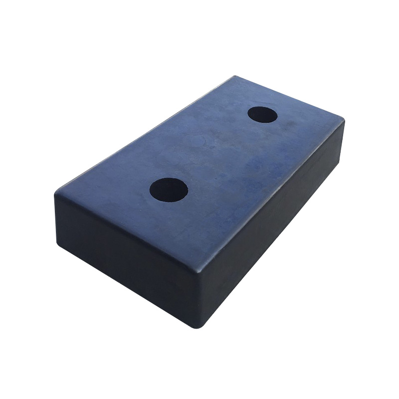450*250*100mm Recycled Solid Rubber Heavy Duty Vehicle Horizontal Bumper