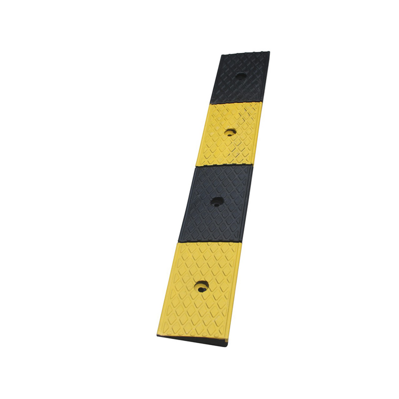 Heavy Duty Industrial Rubber Kerb Ramp, Portable Curb Access for Wheelchair, Cars, Trucks