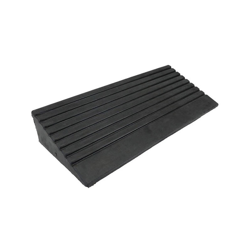 Heavy-Duty Industrial Rubber Kerb Ramp, Anti-Slip Portable Curb Ramp for Vehicles, Wheelchairs