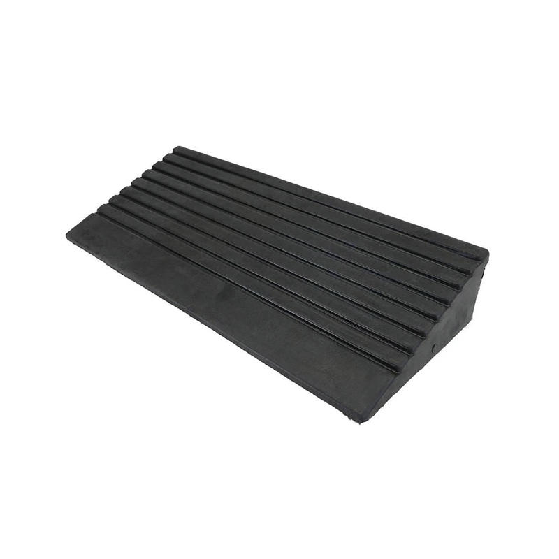 Heavy-Duty Industrial Rubber Kerb Ramp, Anti-Slip Portable Curb Ramp for Vehicles, Wheelchairs