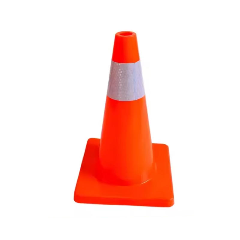 700mm PVC Cone With Visibility Engineered Reflective Film With Rubber Base