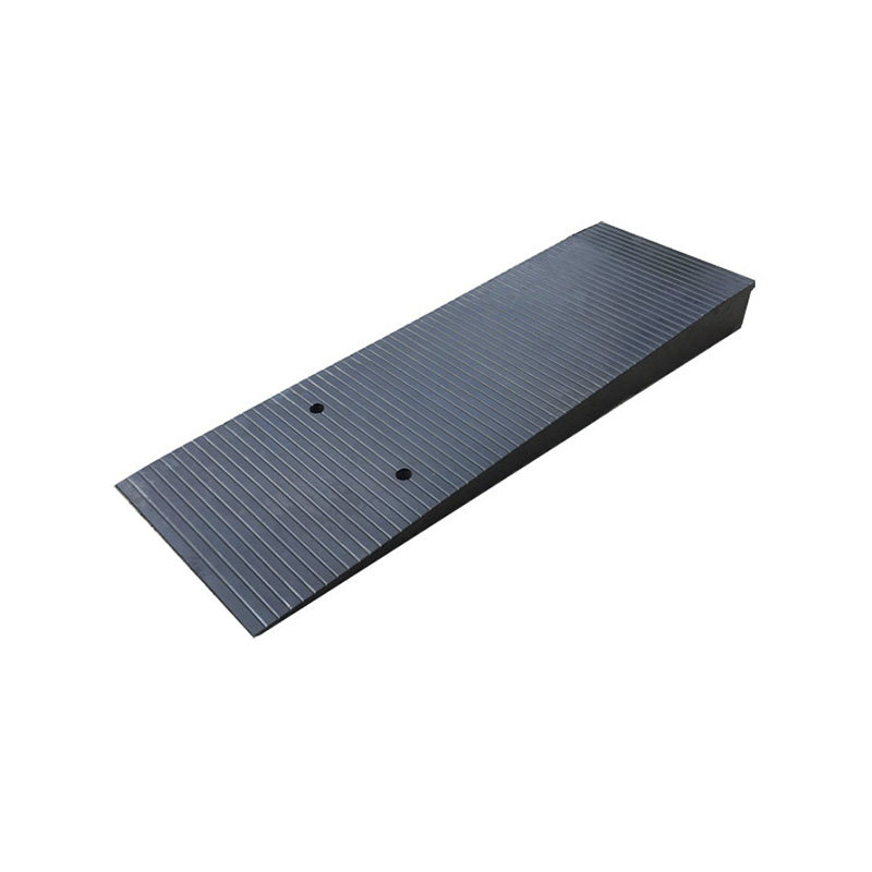 Heavy-Duty Portable Rubber Kerb Ramp, Anti-Slip Surface,for Driveway, Sidewalk, Loading Dock