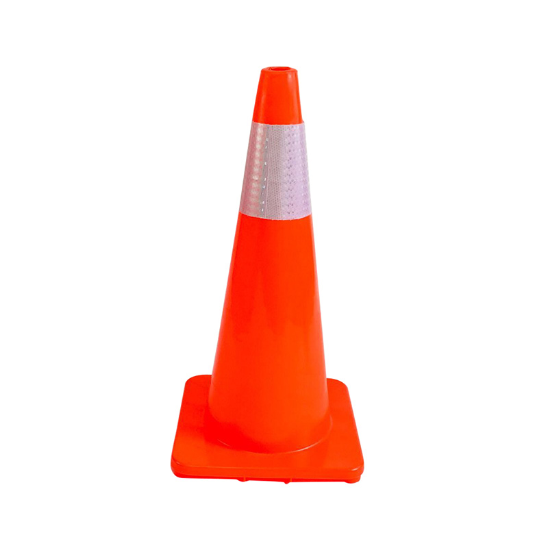 680mm High 360*360mm Base Pvc Traffic Cone