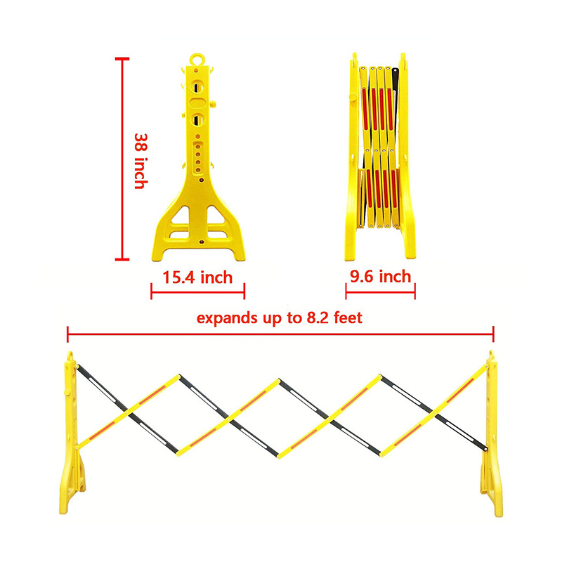 Plastic Road Traffic Management Barrier for Roadway
