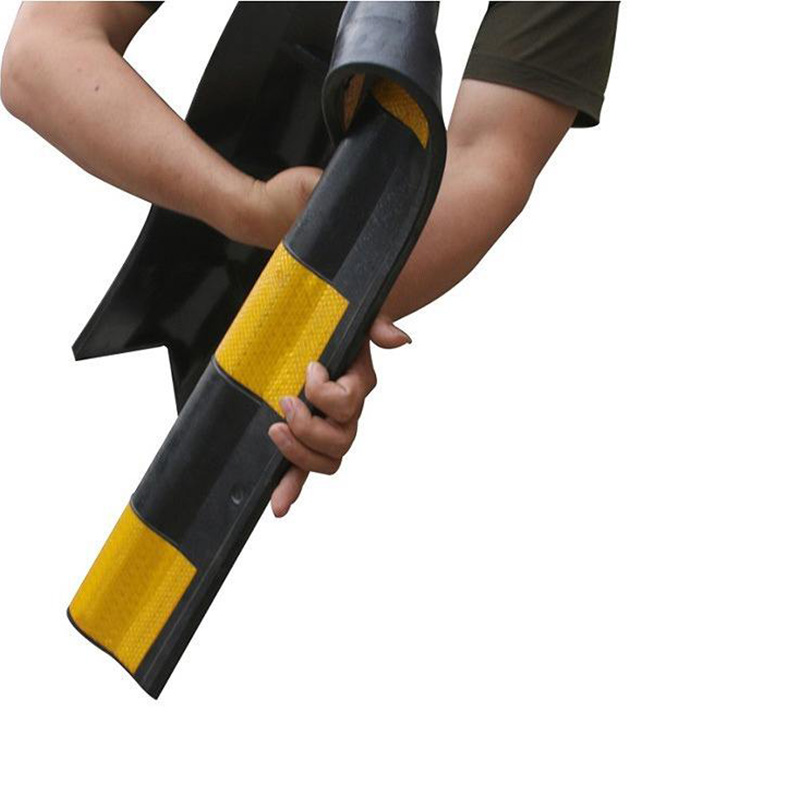 1200*100*10mm Parking Wall Angle Rubber Protector Edge & Corner Guards