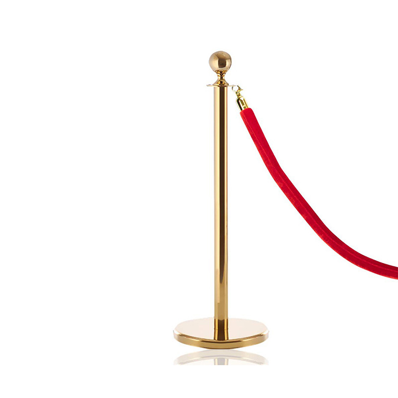 Parking Lot Rope Custom OEM 2 Double-layer Paint Column Railing Rope Queue Pole Barriers ...