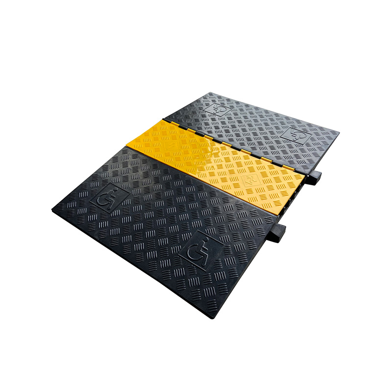 YS-TRAFFIC Safe Kerb Ramp For Wheelchair And Trolley Curb Crossing