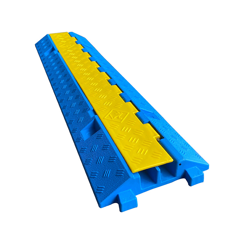 YS-TRAFFIC 2 Channel Cable Ramp For Temporary Event Wiring Layout