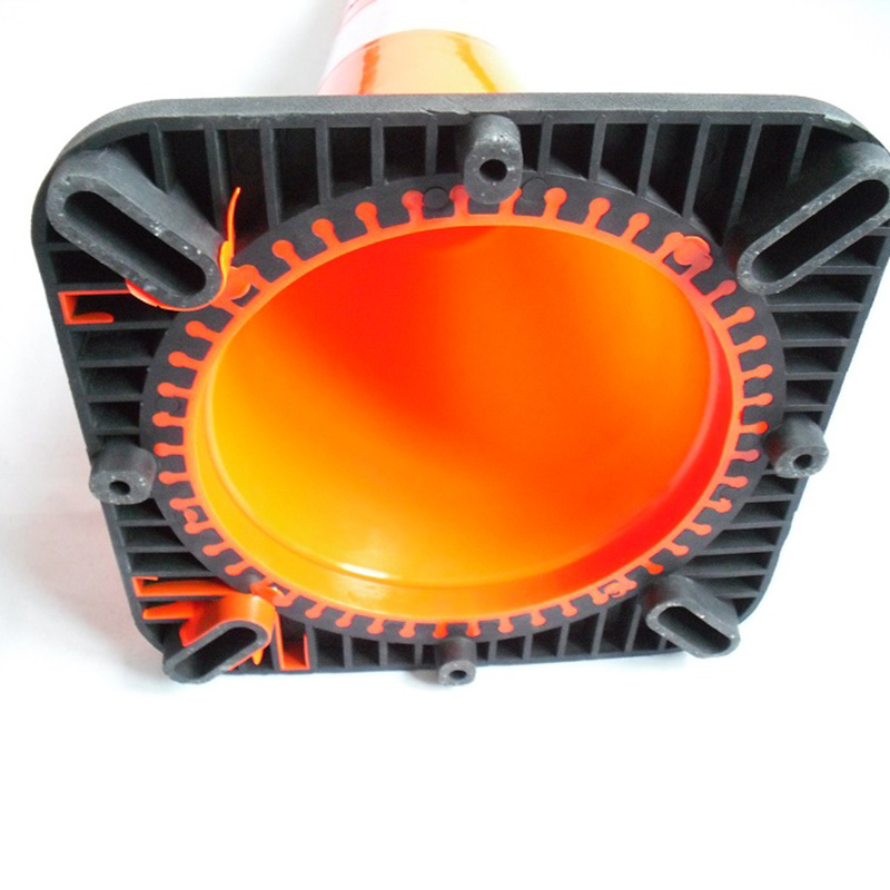 YS‑TRAFFIC Collapsible Orange Traffic Cones For Road Safety Warning Work