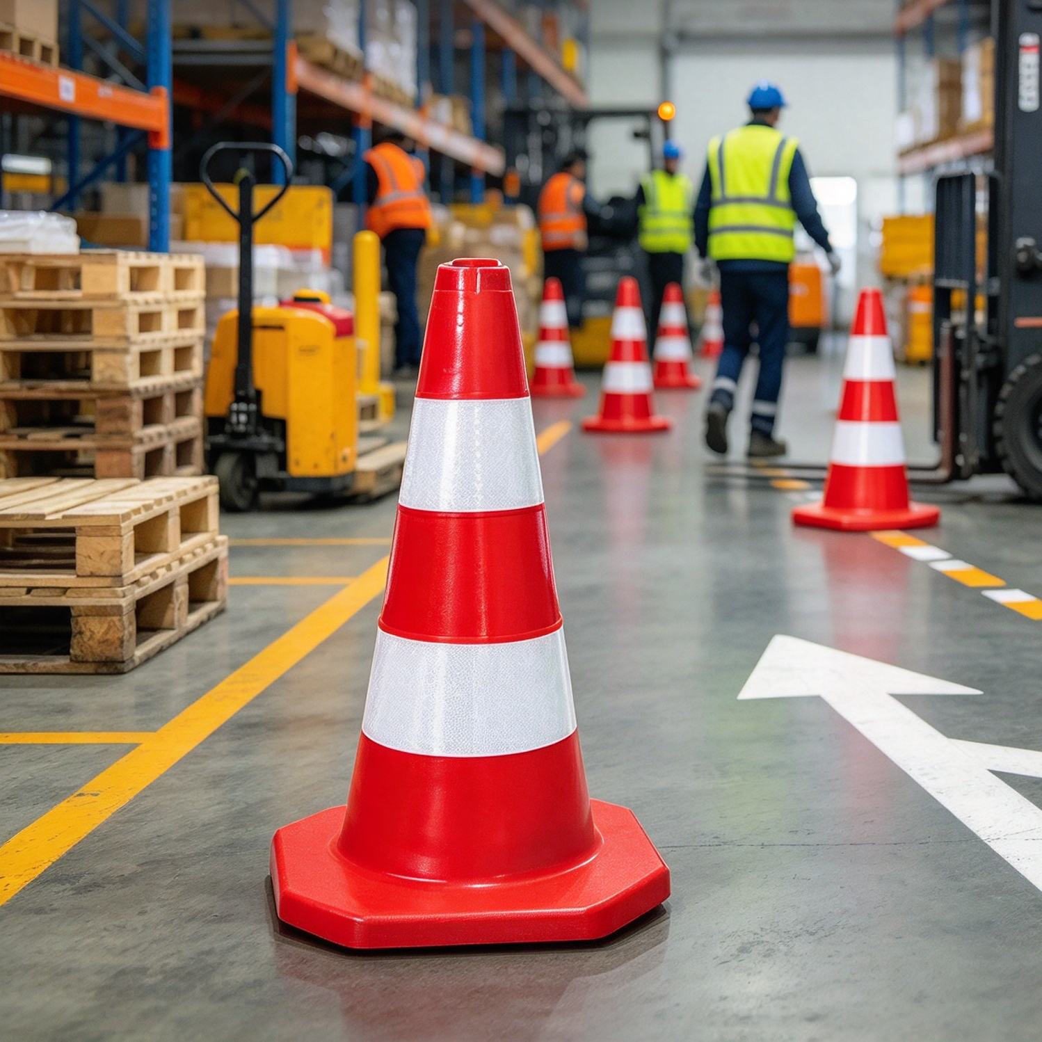 What Traffic Cone Options Work for Warehouses and Loading Areas